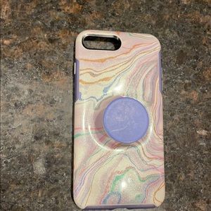 iPhone 7+ Otterbox Popsocket Phone Case